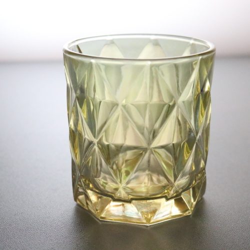 Elegant Glas med Kristalliknande Mönster – Perfekt för Samlingen