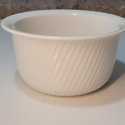 Vit Kruka/skål från Rörstrand Spisa Inger Persson, D=22cm