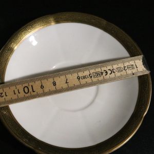 KAFFEKOPP med FAT, "Dek 2390", Gustavsberg, 1900-talets första hälft