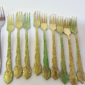 Blandat Set med Bestick – Vintage och Antikt