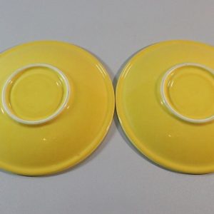 2st stora kaffefat, gula 20cm