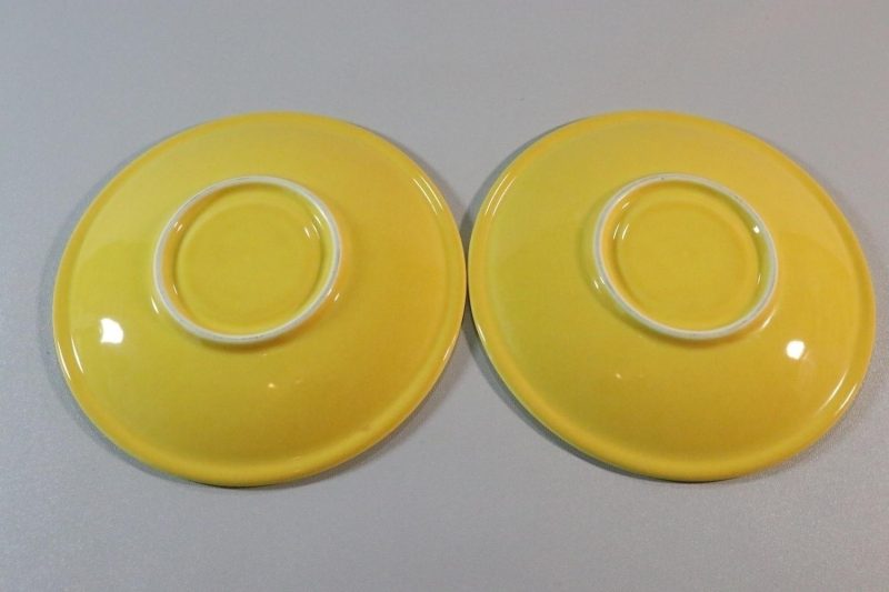 2st stora kaffefat, gula 20cm