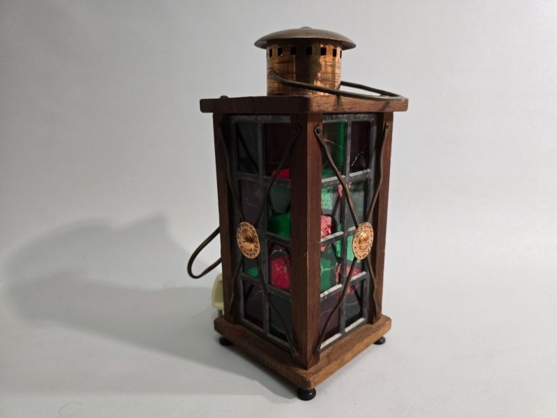 Vintage-Stil Bordslampa med Maritimt Tema