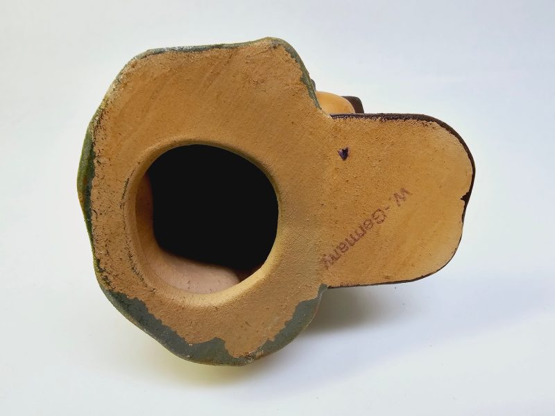 Klassisk Tomtefigur i Keramik – West Germany – 18 cm