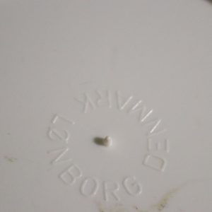 Retro Plastburk från Lønborg, Danmark – Färgglad och Funktionell