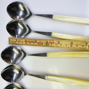 Set med 6 skedar från Lundtofte, Danmark
