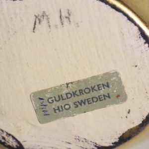 Exklusiv Fågel i Guld från Guldkroken Hjo - Design av Märta Grunditz