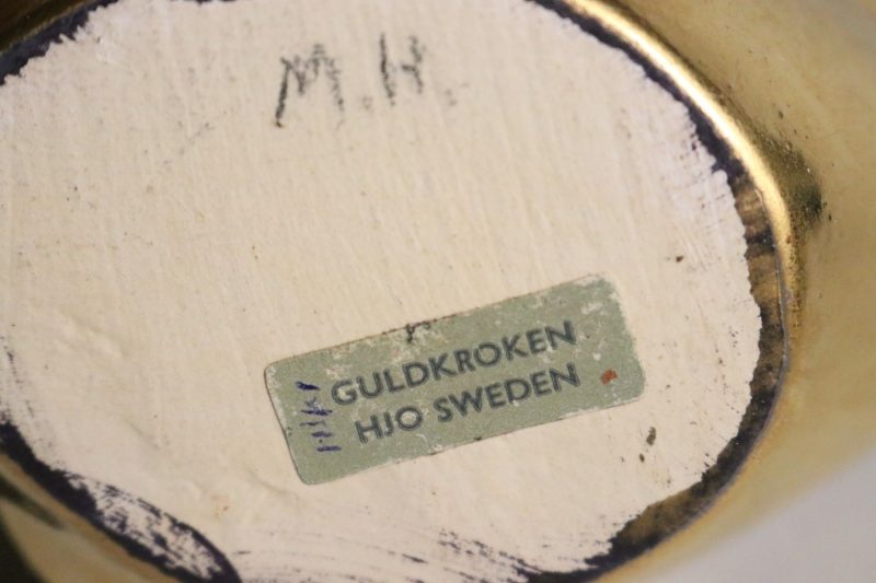 Exklusiv Fågel i Guld från Guldkroken Hjo - Design av Märta Grunditz