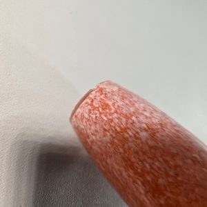 Elegant Orange glasvas till Salu
