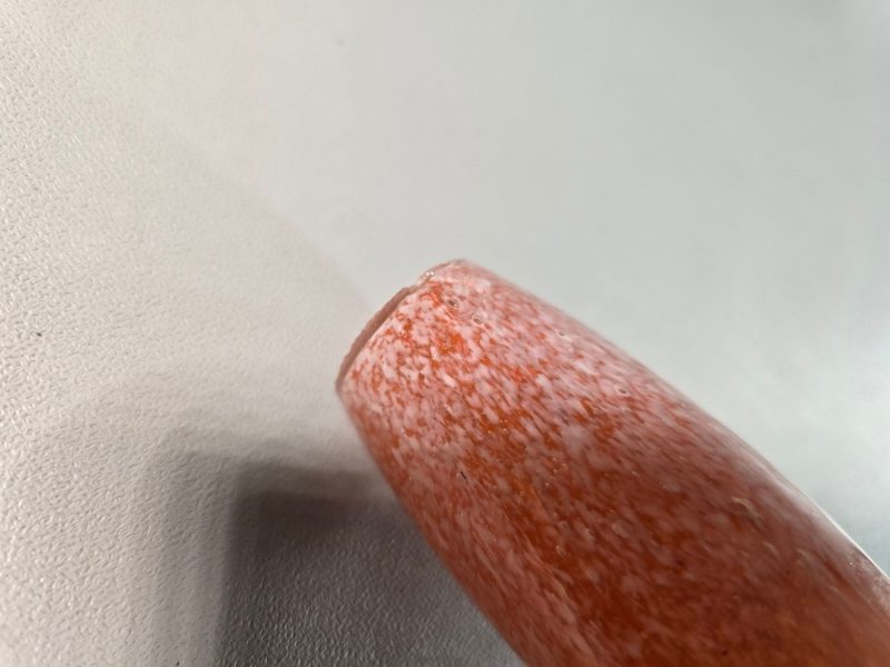 Elegant Orange glasvas till Salu