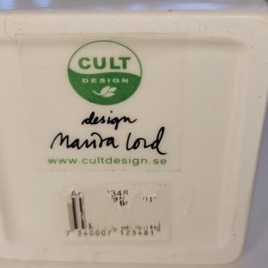 Behållare för mjölk och socker, porslin, cultdesign