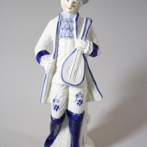 PORSLINSFIGUR. Barockstil, möjligen Tyskland