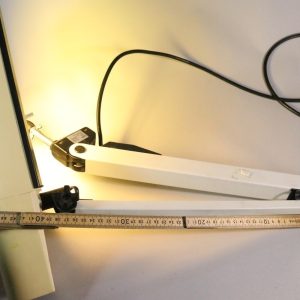 SKRIVBORDSLAMPA, metall och plast, LEDU Type 618