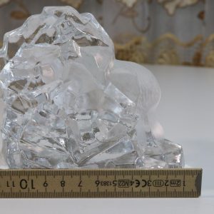SEA Glasbruk Kosta Sweden - Glasskulptur - Isbjörn