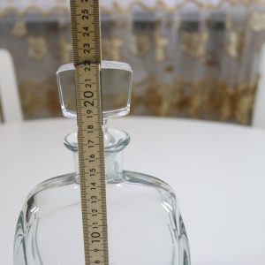 Strömberg, Gerda för Strömbergshyttan, karaff med propp, glas, "Hederspris"