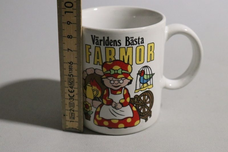 Charmig mugg "Världens bästa farmor" – en perfekt present!