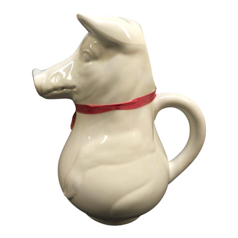 Charmig Staffordshire Gris-Kanna med Vintage Design