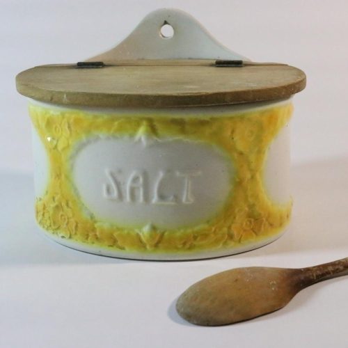Äldre mjölskäppa Gustavsberg. Längd 19,5 cm. Höjd 11 cm (inkl. lock).