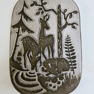 Unik antik keramikkanna – rustik charm, 14,5 cm