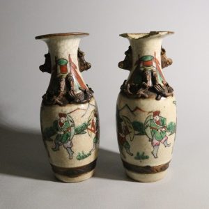 2st ljusstakar, troligen Capodimonte Italien
