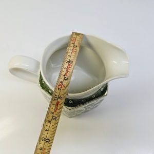 Klassisk "Ridgway Ironstone" Kanna i Grön Jacobean-design