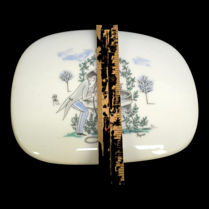 Charmig porslinsask med lock från Rosenthal Germany – klassisk design