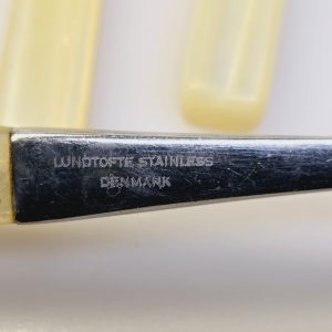 Set med 6 skedar från Lundtofte, Danmark
