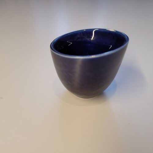 Blå eld, äggkopp, Rörstrand, nagg