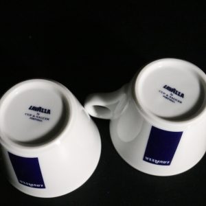 2 kaffekoppar LAVAZZA CUP & SAUCER PORTOGAL
