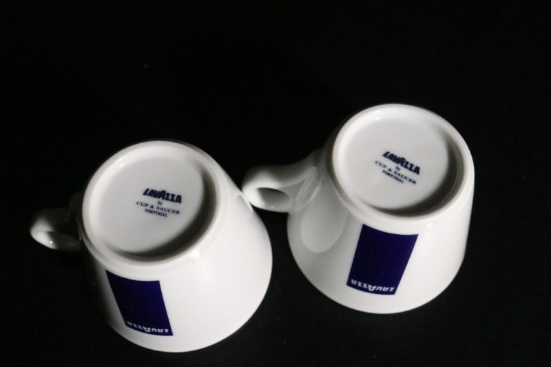 2 kaffekoppar LAVAZZA CUP & SAUCER PORTOGAL