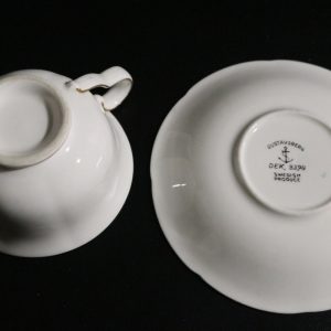 KAFFEKOPP med FAT, "Dek 2390", Gustavsberg, 1900-talets första hälft