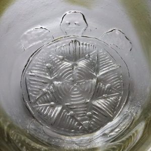 Unik Finsk Glasskål - Sköldpadda Design
