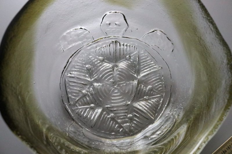 Unik Finsk Glasskål - Sköldpadda Design