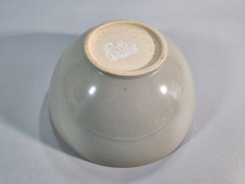 Keramikskål - grå D 23cm