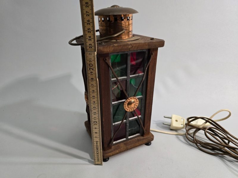 Vintage-Stil Bordslampa med Maritimt Tema