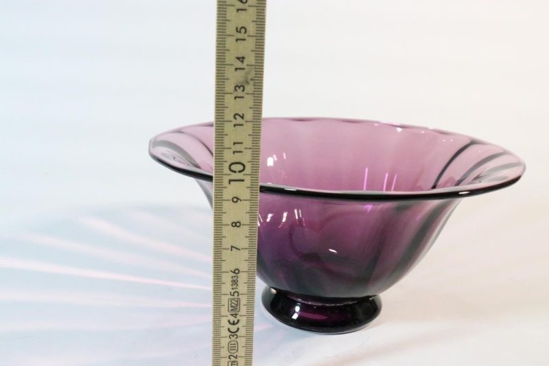Skål, Konstglas av Jens Eltorp, Hetalåga glasstudio