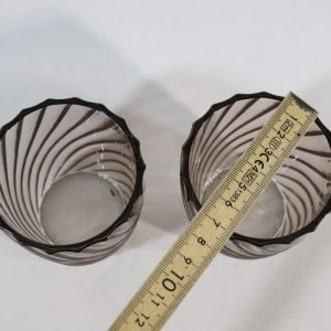 2st SINNERUP Swirl värmeljushållare