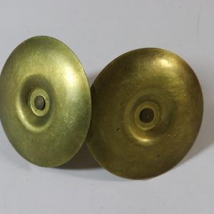 2st små mässing ljusstakar