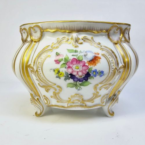 Elegant kruka från Rosenthal – Handmålad Bavaria-porslin