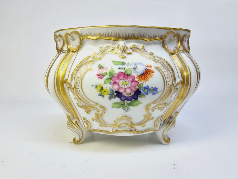Elegant kruka från Rosenthal – Handmålad Bavaria-porslin