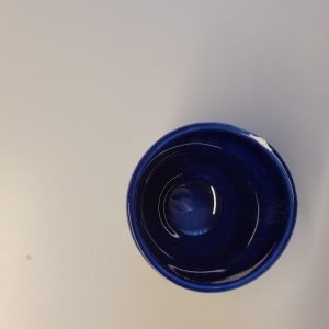 Blå eld, äggkopp, Rörstrand, nagg