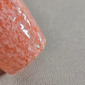 Elegant Orange glasvas till Salu