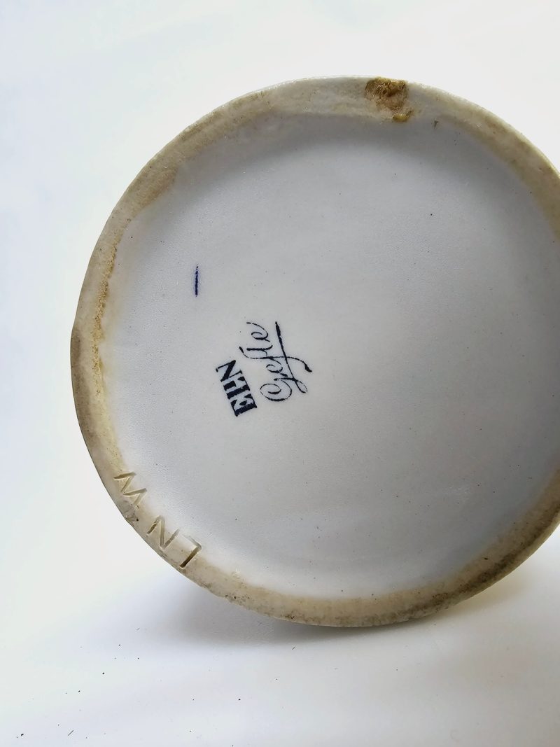 Ståtlig Antik Mjölkkanna från Gefle Porslinsfabrik – 18 cm hög