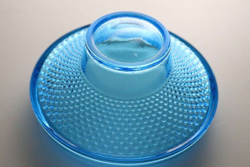 Turkos Glasskål/skål Nybro Glasbruk - D16cm