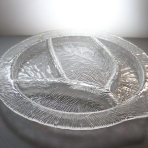 HADELAND NORWAY, Uppläggningsfat i glas, 32cm