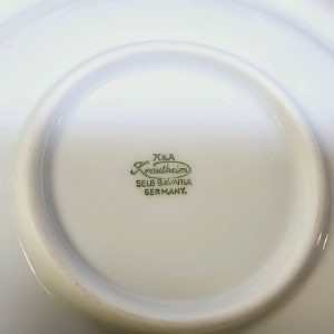 Exklusivt set av 8 kaffekoppar från K&A Krautheim Selb Bavaria
