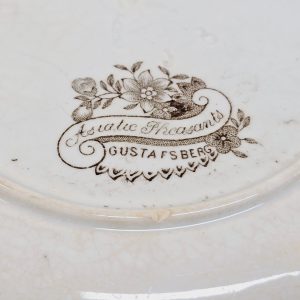 Elegant Assiett från Gustavsberg - 21 cm i Diameter