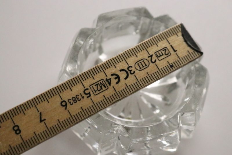 Ljushållare, glas