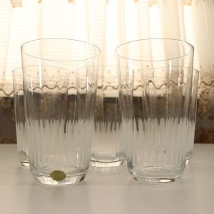 Glasservis, 5 glas, F-& HL Kristall, Kosta
