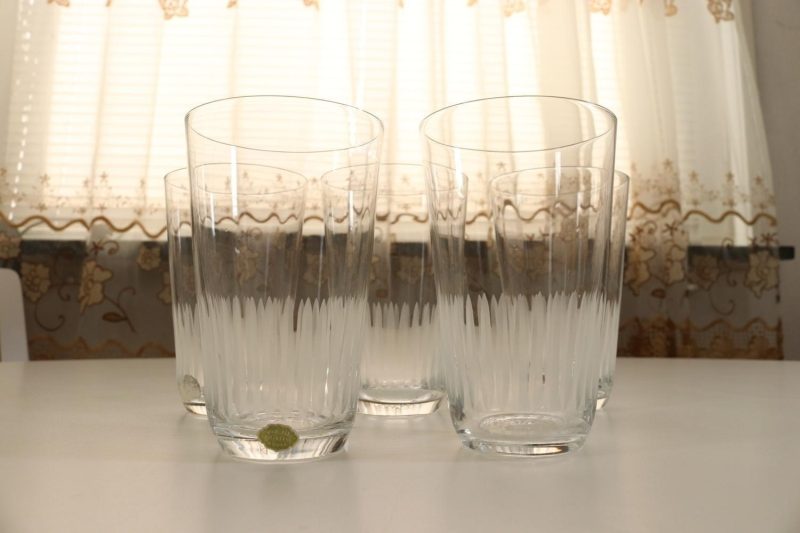 Glasservis, 5 glas, F-& HL Kristall, Kosta
